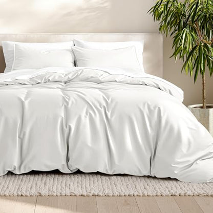 Bare Home Bedding Duvet Cover Extra Long Size - Premium 1800 Super Soft Collection - Lightweight, Cooling Duvet Cover - Soft Breathable Bedding (Twin/Twin XL, Cream) - color: 13 - Cream (No Comforter), size: Twin/Twin XL