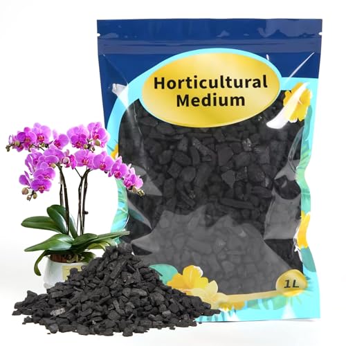 Doter Horticulture Charcoal for Plants 1qt, Activated Hardwood Charcoal as Soil Amendment for Bonsai, Succulent, Terrarium Supplies, Indoor Plant Potting Soil - color: Charcoal, size: 1qt