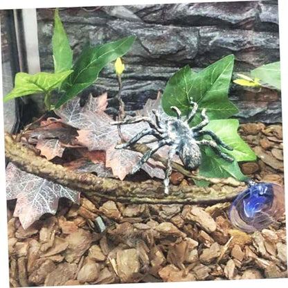 2Pcs Flexible Reptile Jungle Vines with Strong Suction Cups Bendable Climbing Branches for Terrarium Habitat Decor Artificial Creeper Vines for Lizard Snake Snake Tank Accessories