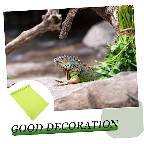 Totority 2pcs Reptile Carpet Bedding Liner and Washable Mat for Tanks for Snakes Turtles and Lizards Easy to Clean Reptile Habitat
