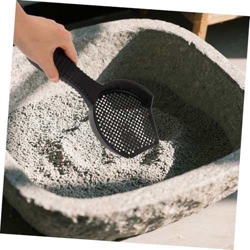 Abaodam 2Pcs Cat Litter Scooper Set Durable Plastic Sifting Scoop with Ergonomic Handle for Effortless Cleaning of Litter Boxes and Reptile Terrariums Waste Removal