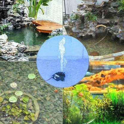 Submersible Water Pump, Quiet Lightweight Plastic Designed, 12V for mini Pump For Aquariums, Fountains, Ponds, Salt And Fresh Water Use