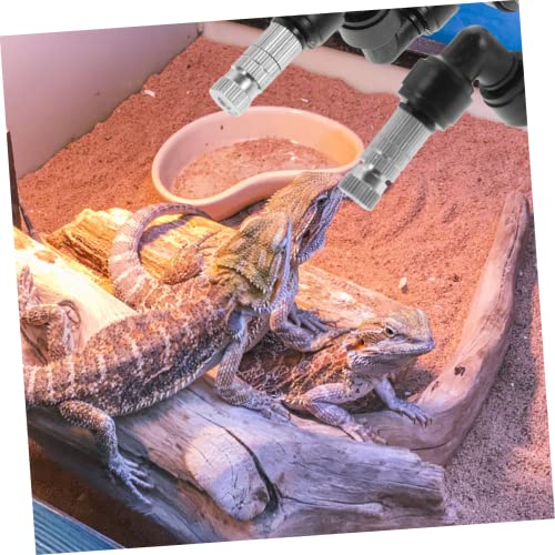 Outanaya Misting Nozzle for Reptiles and Plants High-grade Easy Installation for Terrariums Moss and Humidification - size: 14.00X13.50X2.00CM