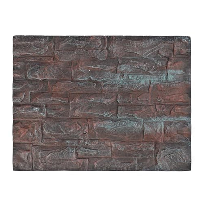 CDQL Aquarium Terrarium Background, Multipurpose 3D Reptile Background, Foam Aquarium Decor Backgrounds, Easy to Assemble for Reptiles Lizard Fish Frog (E) - size: E