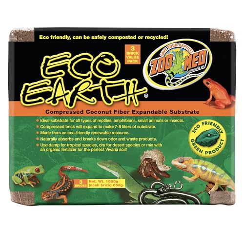 Zoo Med Eco Earth, Three Count. (Pack of Two)