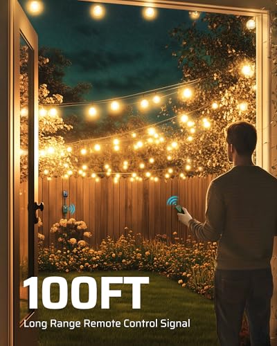 DEWENWILS Outdoor Dimmer for String Lights, Remote Dimmer Switch, Weatherproof Dimmer Plug, 100FT Range, Compatible with Dimmable LED/Tungsten Bulbs - style: Green Dimmer