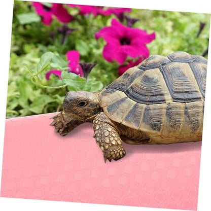 EVA Reptile Carpet Mat Soft Non-Absorbent Terrarium Liner for Leopard Gecko Bearded Dragon Lizard Snake Tortoise and Shape Substrate Bedding for Reptile Tank