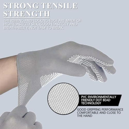Anti-Bite Gloves, Pet Chewing Protective Handling Gloves for Bird & Parrot - color: Gray