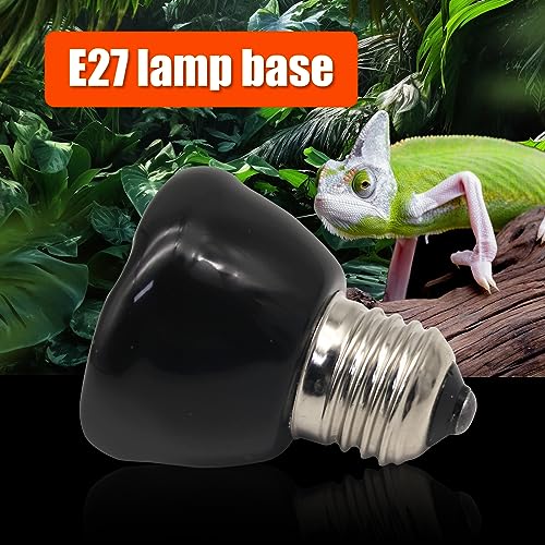 Mini Reptile Heat Lamp, 25w Infrared Ceramic Heat Emitter, No Light Emitting Reptile Heat Bulbs,Ceramic Heat Lamp for Amphibian, Chicken Coop,Cat, Turtle, Snake,Terrarium (2, 100 W) - size: 100 W