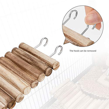 Niteangel Hamster Suspension Bridge Toy - Long Climbing Ladder for Dwarf Syrian Hamster Mice Mouse Gerbils and Other Small Animals (25.6L x 3.15W) - size: 25.6L x 3.15W