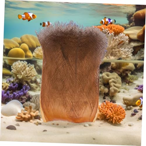 PRETYZOOM 5 Sheets Realistic Artificial Tree Bark for Garden Decor Natural Palm Bark Background for Flower Pots Versatile Aquatic Fish Fry Hatching Wide Long
