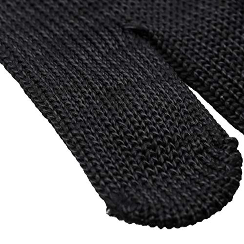 alfyng Bird Training Anti-Bite Gloves, Small Animal Handling Gloves, Chewing Protective Gloves for Small Animal Pet Squirrels Hamster Parrotlets Cockatiels Finch Macaw (1 Pair) - color: Black