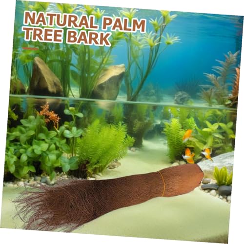 5sheets Real Palm Tree Bark Decor Garden Background Artificial Tree Bark for Terrarium Decor Indoor Outdoor Garden