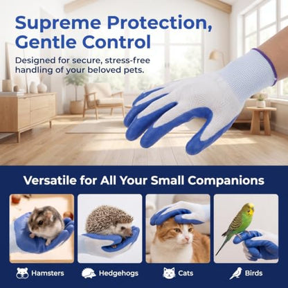 DOITOOL Anti Bite Gloves for Dogs, Medium, Rubber, Polyvinyl Chloride