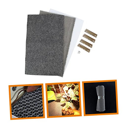 WOONEKY Bearded Dragon Cage Carpet Tortoise Bedding Reptile Enclosure Liner Snake Bedding Washable Lizard Carpet Mat Reptile Supplies