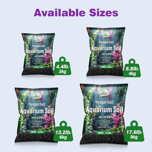 Upgraded Aquarium Soil Water Grass Mud, Ideal for Fish Tank Aquascaping Aquarium Substrate Soil for Plants and Shrimps, No Need to Wash (4.4 Pounds) - size: 4.4 Pounds