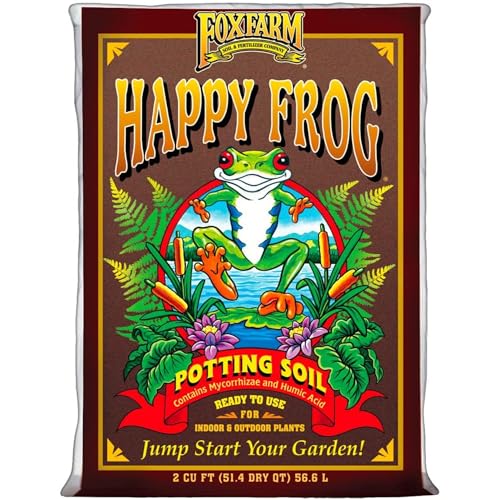 FoxFarm Happy Frog 2cu ft Potting Soil + Bush Doctor Coco Loco 2cu ft Potting Soil Bundle - for Gardening Plants and Healthy Growth