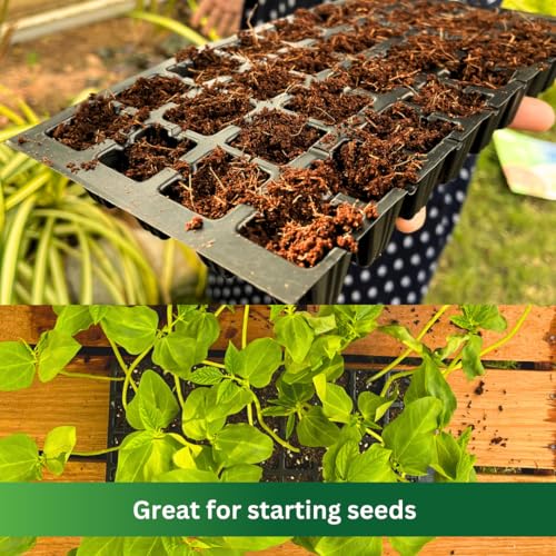 Premium Coco Coir by PlantoCare – Professional Grade Coconut Coir Growing Medium, pH Neutral & Low EC – Ideal for Seed Starters, Potting Mix, Hydroponics & Houseplants [5 Bricks of 650 Grams Each] - style: 5 Bricks (650 gram each)