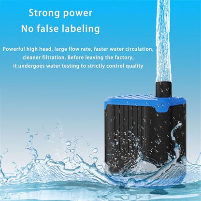 Aquariums Water with 4 Flows Submersed Design for Terrariums Turtles Tanks Circulations Aquariums - color: Tl2305d