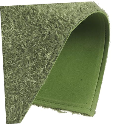 Abaodam Reptile Terrarium Carpet Mat Reusable Fake Moss Bedding for Snakes Lizards Turtles Moisture Retaining Substrate for Climbing Pets Reptile Accessory