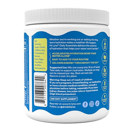 Hi-Lyte Electrolyte Powder, Daily Hydration Supplement Drink Mix, 90 Servings | Sugar-Free, 0 Calories, 0 Carbs | No Maltodextrin. Gluten-Free | Supports Keto | Light Refreshing Flavor (Pink Lemonade) - style: Pink Lemonade - 90 Servings