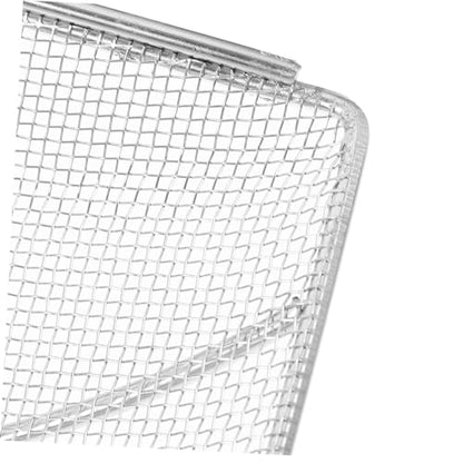 VICASKY Stainless Steel Reptile Sand Shovel Fine Mesh Filtering Scoop for Turtles Lizards Snakes and Geckos for Cleaning Substrate and Waste in Terrariums