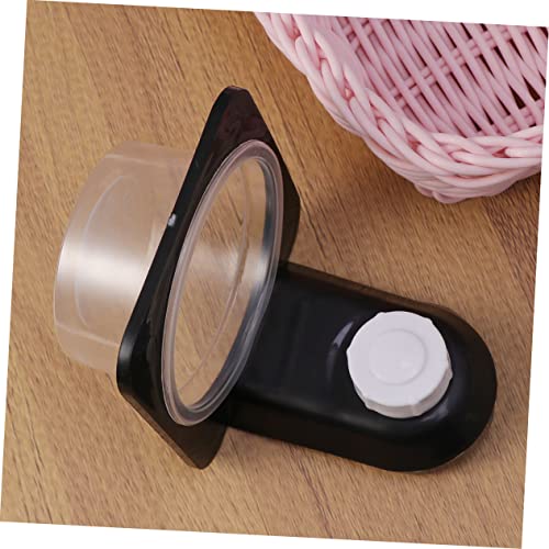 BESPORTBLE 10pcs Tortoise Habitat Accessories Reptile Bowl Solid Material Food Water Bowl for Tortoise Lizard Easy to Clean Suction Cup Style