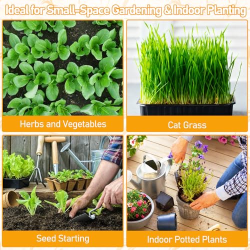 Legigo 50 PCS 40mm Coco Coir Pellets Potting Soil Mix- Compressed Coconut Coir Discs Seed Starting Soil Pellets, Coco Peat Soil Pods for Indoor & Outdoor Plants, Gardening Herbs Bonsai and Vegetables - color: 40mm