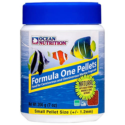 Ocean Nutrition Fish Food - Tropical Fish Food, Soft Moist Sinking Pellets, High Protein(41%) Guppy Fish Food, Fish Food Flakes Alternative, 7 oz (200 g), Small Pellet - size: 7 Ounce (Pack of 1), style: Small Pellet