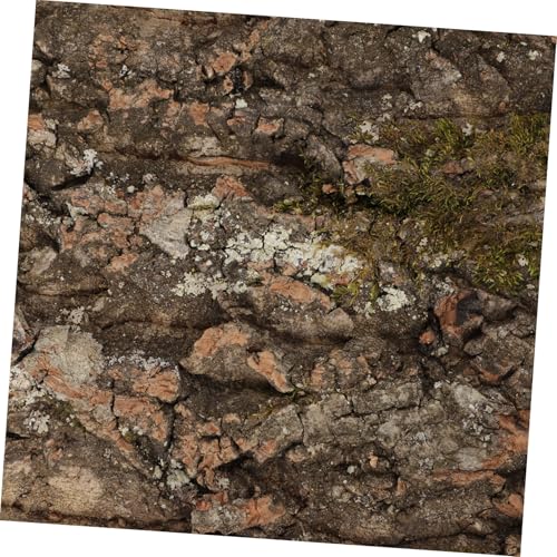 Totority Natural Cork Bark Reptile Decor Climbing Platform Rough Texture Background for Gecko Lizard Snake Habitat Terrarium Accessories