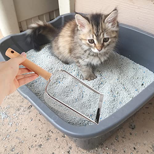 Ipetboom Reptile Litter Scoop Shovel for Easy Waste Cleaning for Turtles Lizards Snakes and More Comfortable Handle for Efficient Use Design with Fine Mesh for Filtration