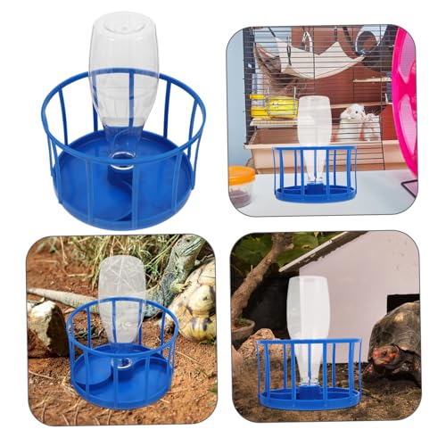 VANZACK Reptile Automatic Water Dispenser with Reservoir Continuous Hydration for Tortoises Crabs and Lizards Easy to Clean and Maintain Reptile Water Bowl
