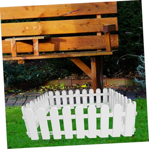 BESPORTBLE 4pcs Outdoor Tortoise Enclosure Fences Portable PET Safety Fencing for Reptiles for Sunbathing and Grazing in Gardens Sturdy Plastic Construction