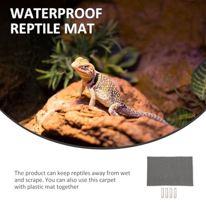 LIOOBO Reptile Cage Mat Snake Lizard Carpet Turtle Lizard Bedding Substrate Liner Pet Bedding Liner