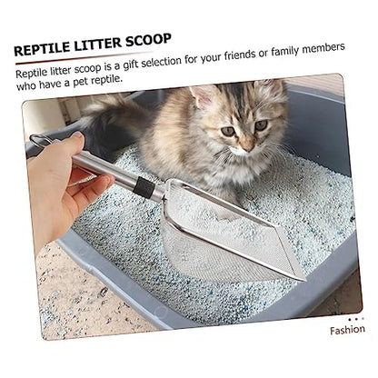 YARNOW Pet Reptile Litter Scoop Litter Shovel for Easy Cleaning of Reptile Waste Capacity Design Comfortable Grip for Effortless Use