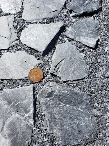 Natural Slate Stone Coarse Sand Less Than 1/8" - USA Sourced and Packaged for Mosaic Stone Art, Crafts, Basing Models, Wargaming, Bonsai, Succulents, Miniature or Fairy Gardens (1 lb) - style: 1lb