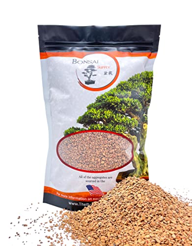Calcined Clay for Bonsai, Succulent, Cactus | 2 Quarts Bag | 1/8” Particle Size | The Bonsai Supply - size: Calcined Clay 2 Quarts