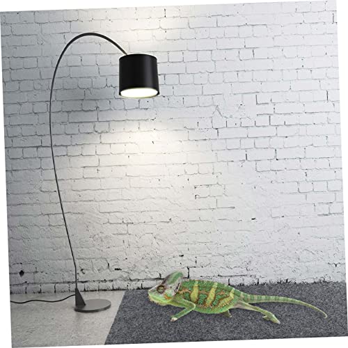 Totority 4pcs Reptile Carpet Liner for Terrarium Water-Absorbent Bedding Mat for Lizard Snake and Tortoise Grey Easy to Clean and Maintain