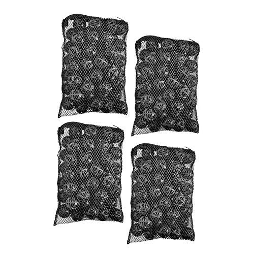 CNZ® 50pcs 1-inch Black Aquarium Fish Tank Filter Bio-Balls Filtration Media, 4-Pack … - size: 4-pack