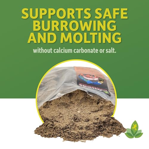 Josh's Frogs Hermit Crab BioBedding Bioactive Substrate (4 Quart (Sand Included)) - size: 4 Quart (Sand included)