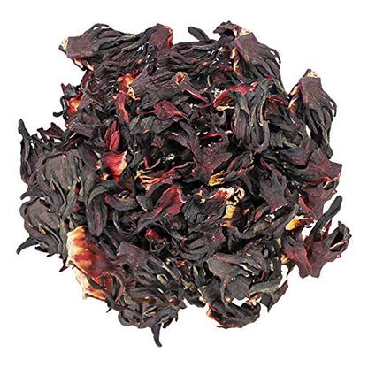 Hibiscus Flower Treat (1oz)- Healthy Natural Dried Flower Herbivore Treat - Chinchillas, Guinea Pigs, Rabbits, Prairie Dogs, Degus, Hamsters, Rats, Squirrels, Sugar Gliders & Other Small Pets - size: 1 Ounce (Pack of 1)