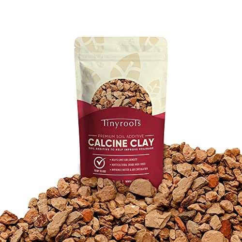 Tinyroots Clay Soil for Plants, 2.25 Quart Bag, Bonsai Tree Soil Additive, Turface Clay Holds Moisture, Provides Drainage and Aids in Root Development - size: 2.25 Quarts