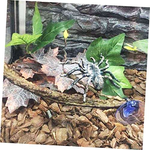 Totority 2 Pcs Reptile Vines for Terrarium Decoration Bendable Jungle Branches Suction Cup Accessories for Lizard Snake Gecko and Other Small Pets