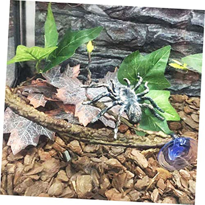Totority 2 Pcs Reptile Vines for Terrarium Decoration Bendable Jungle Branches Suction Cup Accessories for Lizard Snake Gecko and Other Small Pets