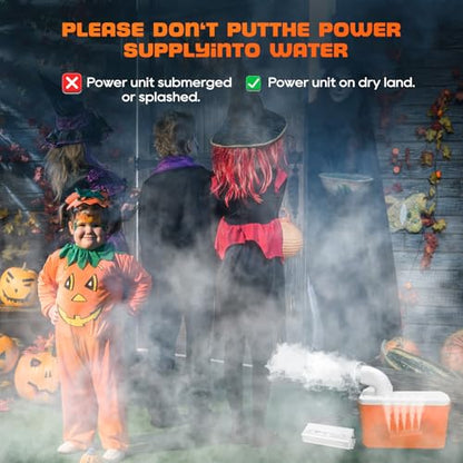 Ultrasonic Mist Maker Fogger 12 Head(9000ml/H), 110V 400W Power Water Proof Ultrasonic Mister,Fogger Humidifier with Float, for Halloween Atmosphere, Vegetable Preservation, Landscape - size: Mist Maker Fogger 12 Heads