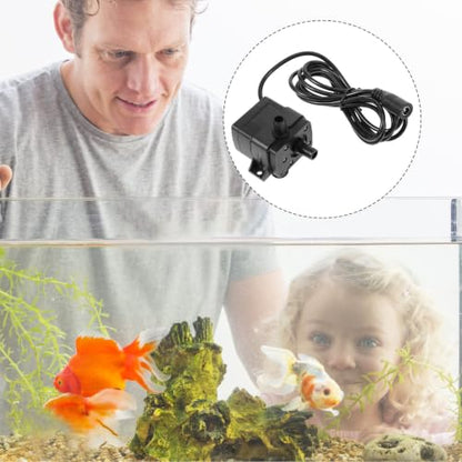 Mini Submersible Water Pump and Smooth Abs Surface with Quiet Operation 90-240l/h Capacity Small Circulation Pump for Aquarium and Pet Fountain for Fish Tank Water Feature