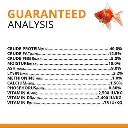 Fluval Bug Bites Goldfish Fish Food, Pellets for Medium to Large Sized Fish, 3.53 oz, A6584 - size: 3.5 Ounce (Pack of 1)