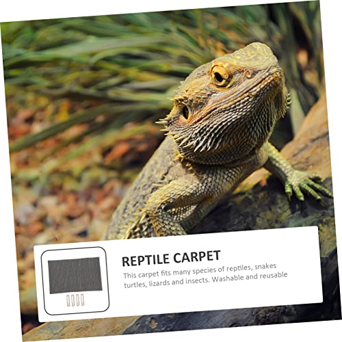 HANABASS Heat Pad Reptile Tank Liner Snake Lizard Carpet Turtle Habitat Accessories Liner