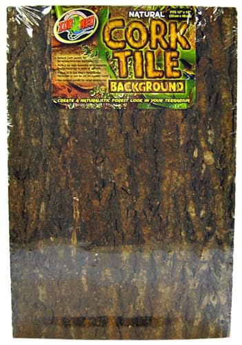 Zoo Med Natural Cork Tile Background, 18 x 18-Inches