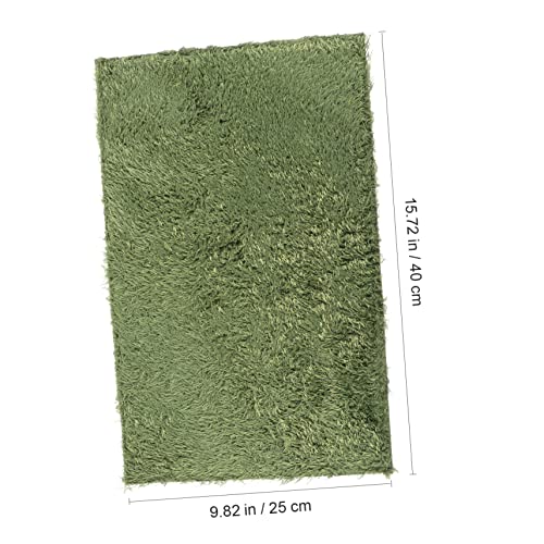 VICASKY Terrarium Liner Bedding 2pcs Moss Reptile Carpet Perfect for Lizards Beards Iguanas